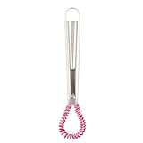Kitchen Craft Colourworks Whisk, Pink, 21cm