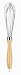 Cuisipro Bamboo Handle 10 Egg Whisk, Natural
