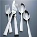 Waterford Celtic Braid Premium 18/10 Glossy Stainless Flatware Set 45 Piece Service for 8 PLUS BONUS 5 Piece Hostess - Serving Set