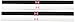 Under Armour Women's Chevron Mini Headbands - 4 Pack, Black (002)/Harmony Red, One Size Fits All