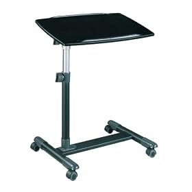 Altra 9225196 Laptop Cart, Black