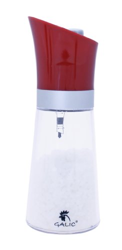 Galic Upside-Down Salt Mill Red Top
