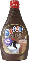 Bosco Sugar Free Chocolate Syrup 18 oz 6ct by Bosco