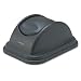 Kitchen & Housewares : RUBBERMAID COMMERCIAL PROD. / Free-swinging lid for 10-1/4-gallon soft molded plastic wastebasket, black / RUB306700BK / Sold as 1 Each / Mfr Part # 306700BK \*/ Free-swinging lid for 10-1/4-gallon so