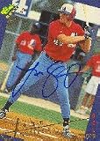 John Saffer, Montreal Expos, 1993 Classic Gold Best Autographed Card