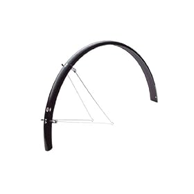 SKS Alley Cat Full Coverage Bicycle Fender Set - B53 for 700 x 38-47 (Matte Black) by