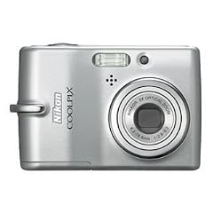 Nikon Coolpix L10 Digitalkamera (5 Megapixel, 3-fach opt. Zoom, 5,1 cm (2 Zoll) Display)