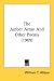 Books : The Amber Army And Other Poems (1909)