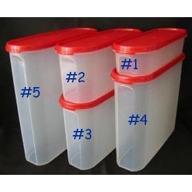 Tupperware Super Oval 2 Modular Mate. Red Seal by Tupperware