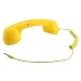 Yellow Retro Classic Eliminate Radiation Telephone Handset For iPad 2 iPhone 4S iPhone 4 3GS