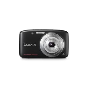 Panasonic DMC-S5EB-K Black 16 Megapixel Camera with HD Movie, Mega OIS and Lumix Image Uploader