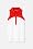 Sleeveless Technical Pique Color Block Polo
