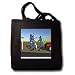 Londons Times Funny Dogs Cartoons - Exploited Abused Canine Immigrants - Tote Bags
