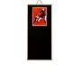 Board Designs VAD-17 Vintage Art Chalkboard, Chocolate au lait Design