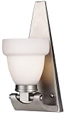 Chicago PM Contemporary Halogen Silver Wall Sconce