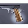 Hogue Goncalo Monogrips, Improved Panels With Palm Swells, Style Rosewood, For Colt Gov't