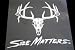 Size Matters Whitetail Deer Decal (Large Size)