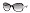Red Gray Horn with Dark Gray Gradient Lens