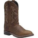 Double H Boot Men's 11 In Black Ice Roper Briar