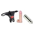Doc Johnson Vac-U-Lock Ultra Harness 2 and Plug with 6" UR3 Dildo Adult Sex Toy Kit