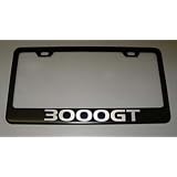 Mitsubishi 3000GT Black License Plate Frame 