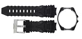 TechnoMarine S1027 Cruise 15-mm Black Gel Strap with buckle and Two Covers