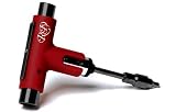 Skateboard Tool Silver Ratchet -Rob Dyrdek Red