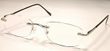 Rimless Optical Quality Reading Glasses