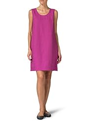 Above the Knee Sleeveless Linen  Dress