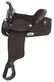 King Series Synthetic Pony Saddle - Black - 14