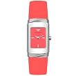 Emporio Armani Women's Pink Rubber Watch #AR1028