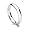 14k White Gold Comfort Fit Men's Band, 3mm.