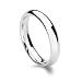 Platinum Men's Wedding Band, 3mm