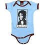 BOB MARLEY - B Is For Bob Creeper - Blue / Chocolate Onesie / Baby T-shirt