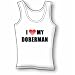I Love My Doberman Women's Tank Top