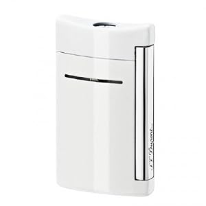ST Dupont Minijet Optic White Torch Flame Lighter