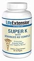 Life Extension Super K with Advanced K2 Complex Softgels, 90-Count