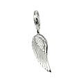 SilberDream 925 Sterling Silber Charm Fl�gel Anh�nger f�r Armband Kette Ohrring FC3125