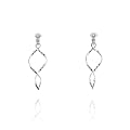 Basics Standard Silber Spirale Ohrclips
