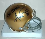 Anthony Fasano Autographed Notre Dame Mini Helmet - Go Irish Inscription