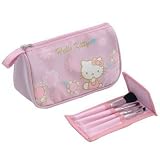 Sanrio HELLO KITTY Cosmetic Bag w/ BRUSH set