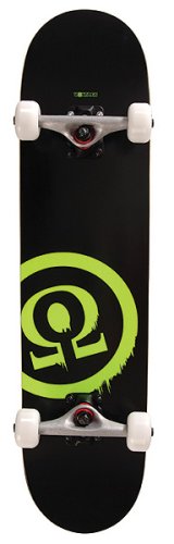 Childrens Toyshop  Third Party New : Voltage Pro Complete Skateboard - Black/Green