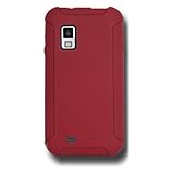 Amzer Silicone Skin Jelly Case for Samsung Fascinate - Maroon Red