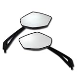 Black Diamond Motorcycle Mirrors for Ducati Monster 800,900,S2R by vipcycle