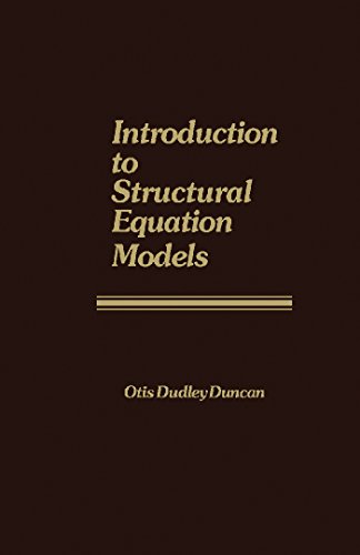 Introduction to Structural Equation Models (Studies in Population)