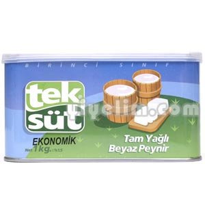 Teksut Natural Feta Cheese 1000 Gr by Teksut