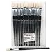 Charles Leonard, Inc. 73118 Short-Handle Easel Brush, Size 18, 3/4 Brush Length, Dozen