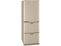 MITSUBISHI 3ドア冷凍冷蔵庫 (331L) MR-CU33N-C シャンパンベージュ
