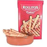 Rollitos Spanish Cookies ( Barquillos) by latienda.com
