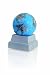 Fascinations Rolling Earth Puzzle Bank - Colors May Vary